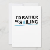 Boat Sailing Gift Heartbeat Funny Sailboat (Voorkant)