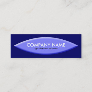 Boat Shape - Blauw op diepzeemacht Mini Visitekaartje