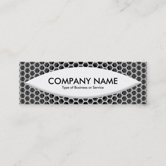 Boat Shape - Honeycomb Mini Visitekaartje (Voorkant)