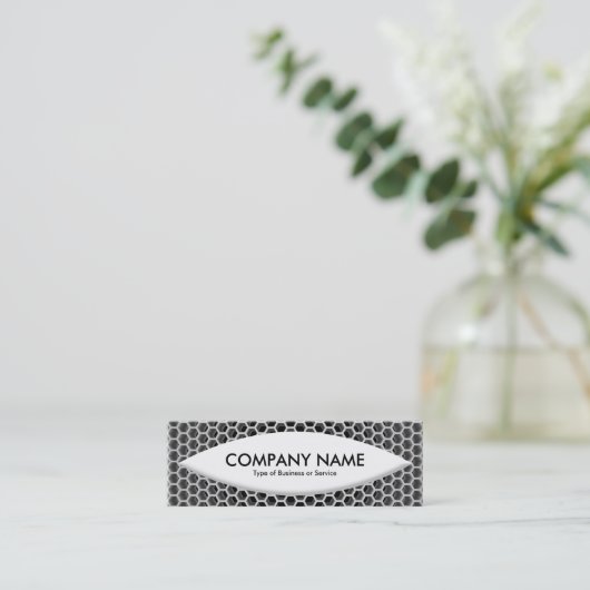 Boat Shape - Honeycomb Mini Visitekaartje (Staand voorkant)