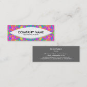 Boat Shape - Kaleidoscoop 02 Mini Visitekaartje (Voorkant / Achterkant)