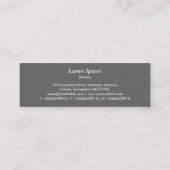 Boat Shape - Kaleidoscoop 02 Mini Visitekaartje (Achterkant)