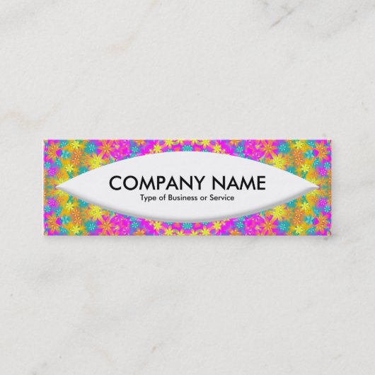 Boat Shape - Kaleidoscoop 03 Mini Visitekaartje (Voorkant)