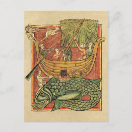 Boat Shipwrecked op een walvis Briefkaart