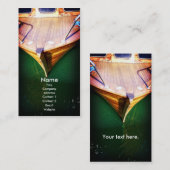 Boat, sjabloon voor visitekaartjes (Voorkant / Achterkant)