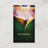 Boat, sjabloon voor visitekaartjes (Achterkant)