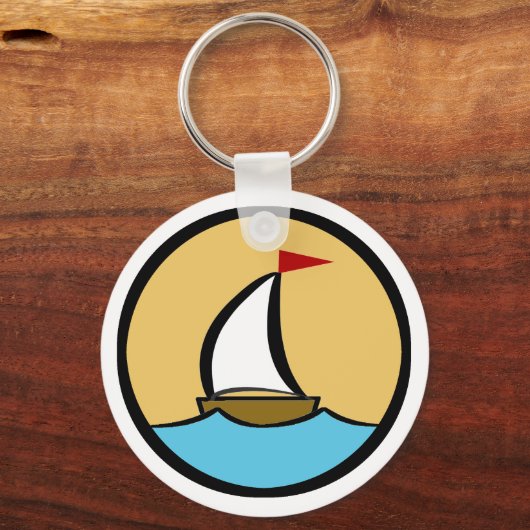 Boat Sleutelhanger (Voorkant)