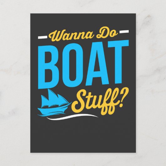 Boat Stuff Briefkaart (Voorkant)
