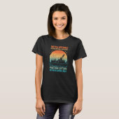 Boat Stuff Kapitein Pontoon Boating Lake Ship T-shirt (Voorkant volledig)
