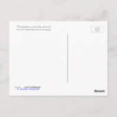 Boat-Tailed Grackle Briefkaart (Achterkant)