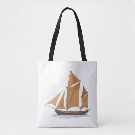 Boat Tote Bag (Voorkant)