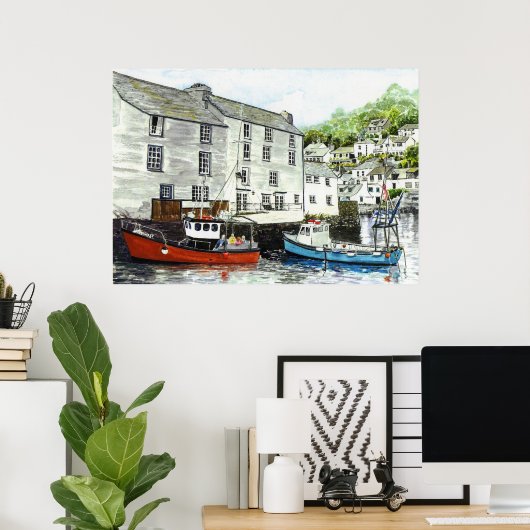 'Boat Trip'-druk Poster (Thuiskantoor)