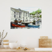 'Boat Trip'-druk Poster (Keuken)