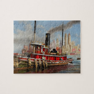 Boat - Tugboot - The Watuppa 1935 Legpuzzel