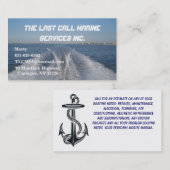 Boat Wake Visitekaartje (Voorkant / Achterkant)