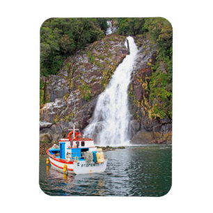 Boat & waterval, Chili Magneet