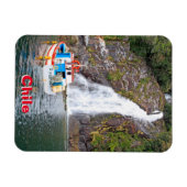 Boat & waterval, Chili Magneet (Horizontaal)