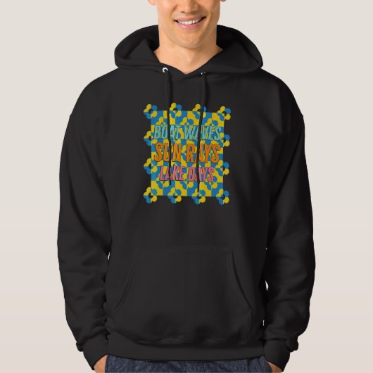 Boat Waves Sun Rays Lake Days Lake Life Trip Summe Hoodie (Voorkant)
