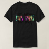 Boat Waves Sun Rays Lake Days Summer Vibes Summert T-shirt (Design voorkant)
