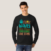 Boat Waves Sun straalt niets aan als Lake Days 1 T-shirt (Voorkant volledig)