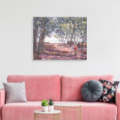 Boat Yard Kafountine 1998 Canvas Afdruk (Insitu (Woonkamer))