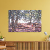Boat Yard Kafountine 1998 Canvas Afdruk (Insitu (Woonkamer))