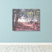 Boat Yard Kafountine 1998 Canvas Afdruk (Insitu (Houten vloer))