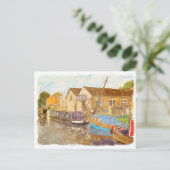 Boatbouwmachines Briefkaart (Staand voorkant)