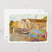 Boatbouwmachines Briefkaart (Voorkant / Achterkant)