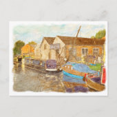 Boatbouwmachines Briefkaart (Voorkant)