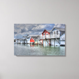 Boathouders Canvas Afdruk
