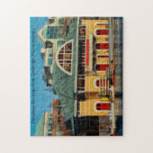 Boathouse Cambridge Massachusetts. Jigzaag Puzzle Legpuzzel (Verticaal)