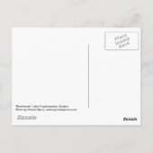 "Boathouse", Canada Buitenlandschapsfoto Briefkaart (Achterkant)