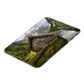 Boathouse in het Obersee-meer in Alpen in Duitslan Magneet (Linkerzijde)