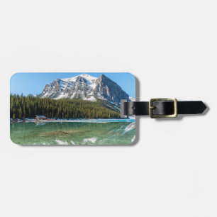 Boathouse naast het Louise-Banff, Canada Bagagelabel