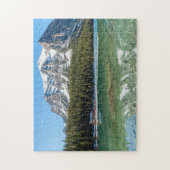 Boathouse naast het Louise-Banff, Canada Legpuzzel (Verticaal)