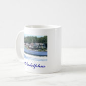 Boathouse Row 2 - Philadelphia Koffiemok (Voorkant links)