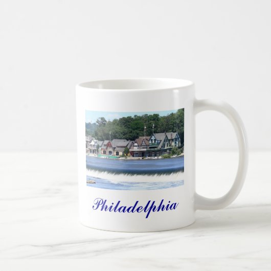 Boathouse Row 2 - Philadelphia Koffiemok (Rechts)