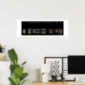 Boathouse Row fotoart poster, Philadelphia, PA Poster (Thuiskantoor)