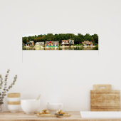 Boathouse Row Panorama Poster (Keuken)