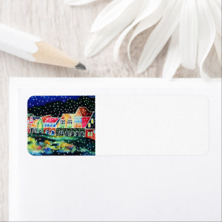 Boathouse Row Philadelphia Label
