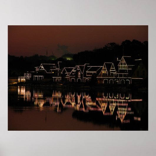 Boathouse Row Poster (Voorkant)