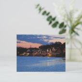 Boathouse Row schemk Briefkaart (Staand voorkant)