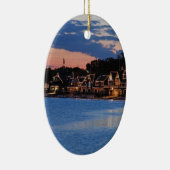 Boathouse Row schemk Keramisch Ornament (Rechts)