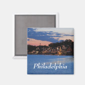 Boathouse Row schemk Magneet (Voorkant / Achterkant)