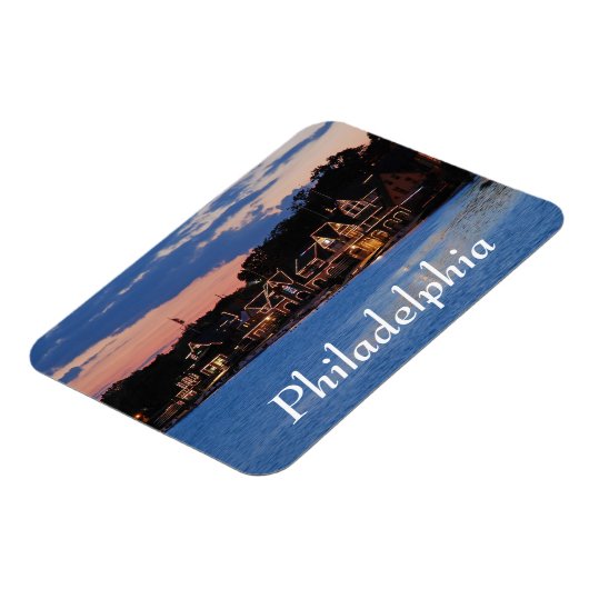 Boathouse Row schemk Magneet (Linkerzijde)