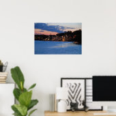 Boathouse Row schemk Poster (Thuiskantoor)