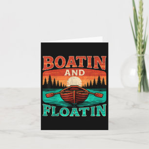 Boatin en Floatin Funny varen Mannen Kaart