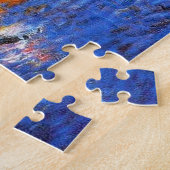 Boating aan de Seine River Renoir Fine Art Legpuzzel (Zijkant)