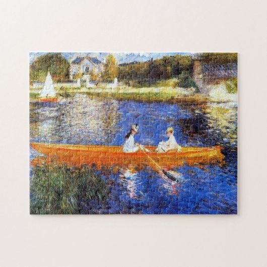 Boating aan de Seine River Renoir Fine Art Legpuzzel (Horizontaal)